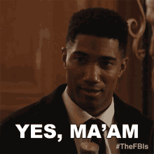 Yes Maam Special Agent Andre Raines GIF - Yes Maam Special Agent Andre Raines Fbi International GIFs