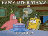 Birthday Happy Birthday GIF - Birthday Happy Birthday Spongebob GIFs