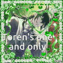 a picture of a man with horns and the words toren 's one and only on it