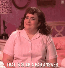 That Is Such A Bad Answer Sarcastic GIF - That Is Such A Bad Answer Bad Answer Sarcastic GIFs