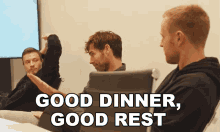 Good Dinner Good Rest Simon Twist Eliasson GIF - Good Dinner Good Rest Simon Twist Eliasson Bjorn Threat Pers GIFs