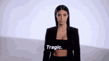 Kim Kardashian Tragic GIF - Kim Kardashian Tragic Im Done GIFs