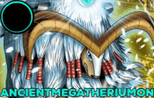 Digimon Ancient Megatherimon GIF - Digimon Ancient Megatherimon Ancient Megatheriumon GIFs