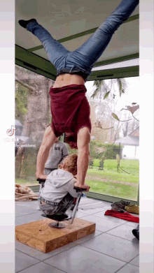 Handstand Circus GIF