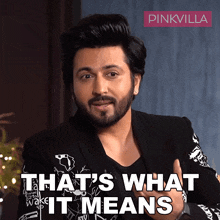 That'S What It Means Dheeraj Dhoopar GIF - That'S What It Means Dheeraj Dhoopar Pinkvilla GIFs