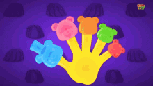 hands bears