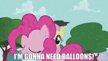 Mlp Pinkie Pie GIF - Mlp Pinkie Pie Balloons GIFs