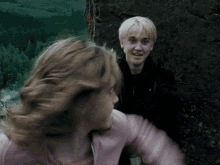 Hermione Granger Punch GIF - Hermione Granger Punch Draco Malfoy GIFs