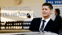 Supernatural Dean Winchester GIF - Supernatural Dean Winchester Im Funny GIFs