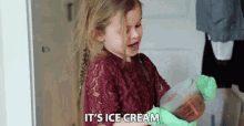Its Ice Cream Claire Ryann Crosby GIF - Its Ice Cream Claire Ryann Crosby Claire And The Crosbys GIFs