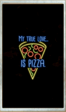 love love pizza pizza food