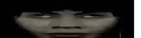a close up of a person 's face with a fireball coming out of their mouth .