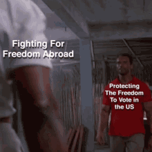 Fighting For Freedom Abroad Protecting The Freedom To Vote In The Us GIF - Fighting For Freedom Abroad Protecting The Freedom To Vote In The Us Semper Fi GIFs
