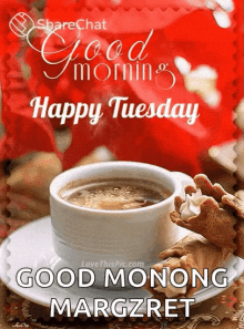 Good Morning Happy Tuesday GIF - Good Morning Happy Tuesday Coffee GIFs