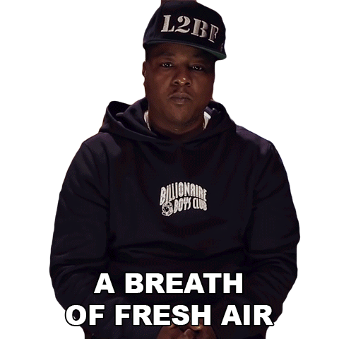 A Breath Of Fresh Air Jadakiss Sticker - A Breath Of Fresh Air Jadakiss Breath Of Air Stickers