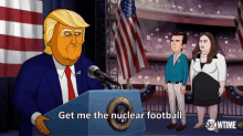 Get Me The Nuclear Football Demand GIF - Get Me The Nuclear Football Demand Command GIFs
