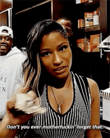 Nicki Minaj Bling GIF - Nicki Minaj Bling Dont Forget GIFs