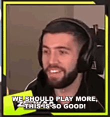We Should Play More This Is So Good GIF - We Should Play More This Is So Good Gamer GIFs