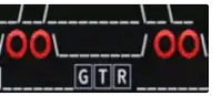 a picture of a car with the word gtr on it
