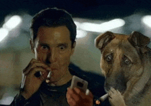 Perro Cigarros GIF