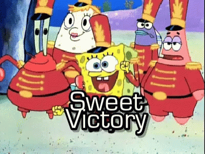 Sweet Victory Spongebob GIF - Sweet Victory Spongebob Victory Dance GIFs