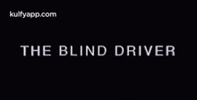 title card blind driver short film moviebuff tamil short film