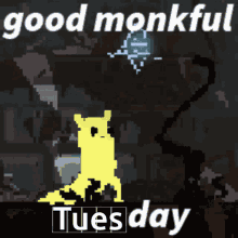 Good Monkful Tuesday GIF