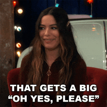 That Gets A Big Oh Yes Please Carly Shay GIF - That Gets A Big Oh Yes Please Carly Shay Icarly GIFs