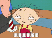 Family Guy Stewie Griffin GIF - Family Guy Stewie Griffin Ugh GIFs