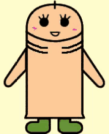 チンコ　ちんこ　キャラクター GIF - Chinko Penis GIFs