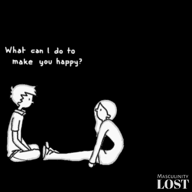 What Can I Do To Make You Happy Thinking GIF - What Can I Do To 