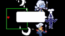 a video game with a speech bubble that says ok