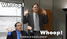 Whoop The Office GIF - Whoop The Office Steve Carell GIFs