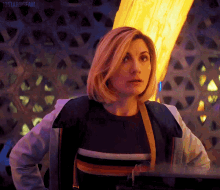 Thirteenth Doctor Jodie Whittaker GIF - Thirteenth Doctor Jodie Whittaker Revolution Of The Daleks GIFs