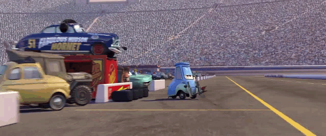 Pit Stop Guido GIF Pit Stop Guido Cars Discover Share GIFs