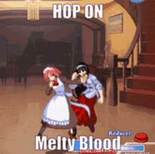 Hop On Melty Blood GIF