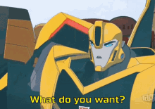 Transformers What Do You Want GIF