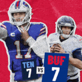 Buffalo Bills (7) Vs. Tennessee Titans (7) First-second Quarter Break GIF - Nfl National Football League Football League GIFs