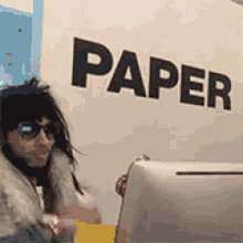 Joanne The Scammer Paper GIF