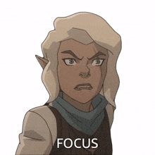 focus pike trickfoot ashley johnson the legend of vox machina stay focused