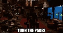 Hellboy Turn The Pages GIF - Hellboy Turn The Pages GIFs