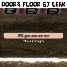 a screenshot of a game called doors floor 67 leak