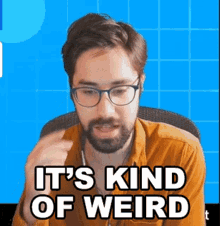 Its Kind Of Weird Wolfe Glick GIF - Its Kind Of Weird Wolfe Glick Wolfeyvgc GIFs