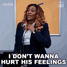 I Dont Wanna Hurt His Feelings Daniella King GIF - I Dont Wanna Hurt His Feelings Daniella King Sistas GIFs
