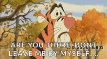 Tigger Are You There GIF - Tigger Are You There Dont Leave GIFs