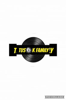 a picture of a pool ball with a syringe and the words t tususok family family