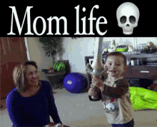 Mom Life GIF - Mom Life Smack Sword GIFs