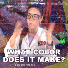 What Color Does It Make Cristine Raquel Rotenberg GIF - What Color Does It Make Cristine Raquel Rotenberg Simply Nailogical GIFs