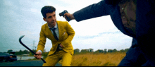 Yellow Man Utopia2 GIF - Yellow Man Utopia2 Gun GIFs