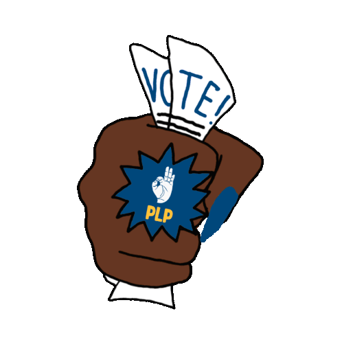 Vote Plp Bahamas Forward Sticker - Vote Plp Bahamas Forward Stop Playing And Vote Plp Stickers